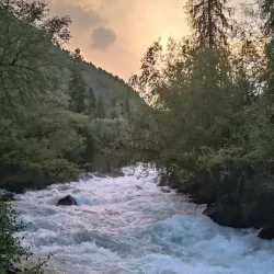 Chychkan Waterfall - Talas