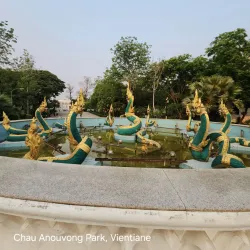 Chao Anouvong Park - Vientiane