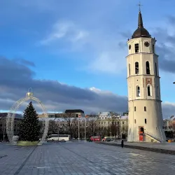Vilnius Cathedral and Bell Tower - Vilnius