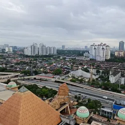 People enjoying the surroundings of Damansara