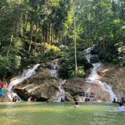 Kanching Rainforest Waterfall - Gombak