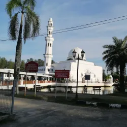 Masjid Tengku Tengah Zaharah (Floating Mosque) - Kuala Terengganu