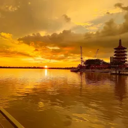 Rejang River Cruise - Sarikei