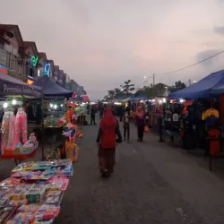 Local Night Market (Pasar Malam) - Seri Iskandar