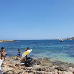 Qawra Point Beach - Bugibba