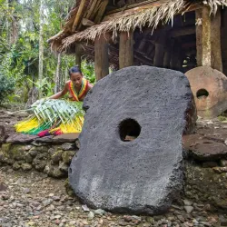 Rai Stone Quarry on Palau Island - Yap