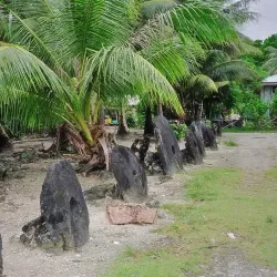 Rai Stone Quarry on Palau Island - Yap