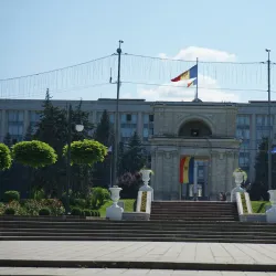 Triumphal Arch (Arcul de Triumf) - Chisinau