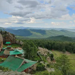 Choyr Buddhist Monastery Ruins - Choyr