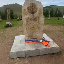 Khukh Nuur (Blue Lake) - Choyr