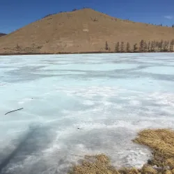 Khukh Nuur (Blue Lake) - Choyr