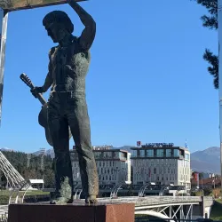 Vladimir Vysotsky Monument - Cetinje