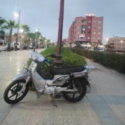 A vibrant street view in Ben Guerir