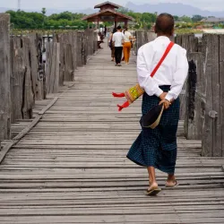 U Bein Bridge - Mandalay
