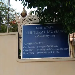 Mon State Cultural Museum - Mawlamyine