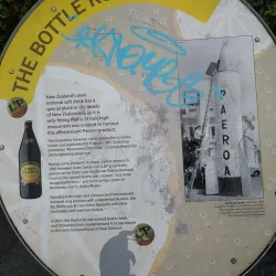 Lemon & Paeroa (L&P) Bottle Statue - Paeroa