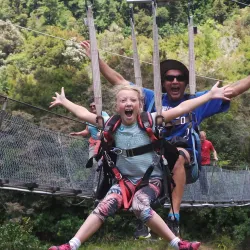 Buller Gorge Swingbridge - Westport