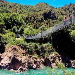 Buller Gorge Swingbridge - Westport