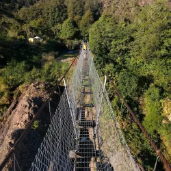 Buller Gorge Swingbridge - Westport