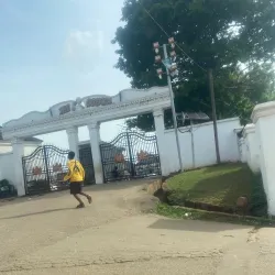 Ooni's Palace Courtyard - Ife