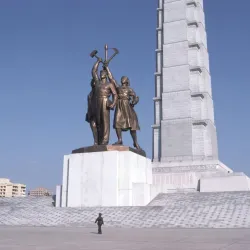 Juche Tower - Pyongyang