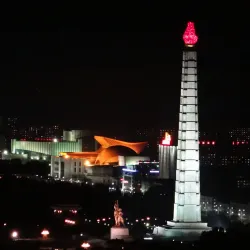 Juche Tower - Pyongyang