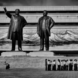 Mansudae Grand Monument - Pyongyang