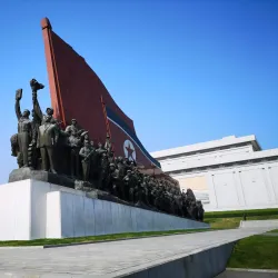 Mansudae Grand Monument - Pyongyang