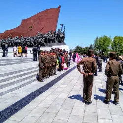 Mansudae Grand Monument - Pyongyang