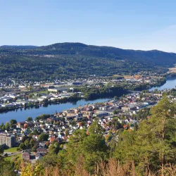 Spiralen Tunnel and Viewpoint - Drammen