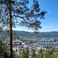 Spiralen Tunnel and Viewpoint - Drammen