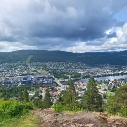 Spiralen Tunnel and Viewpoint - Drammen