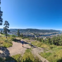 Spiralen Tunnel and Viewpoint - Drammen