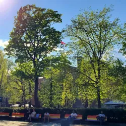 Henrik Wergeland's Statue - Sandvika