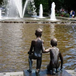 Henrik Wergeland's Statue - Sandvika