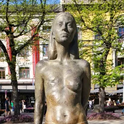 Henrik Wergeland's Statue - Sandvika