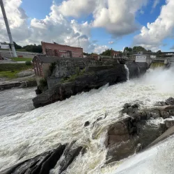 Sarpsfossen Waterfall - Sarpsborg
