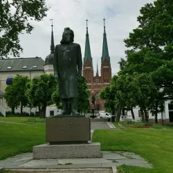 Henrik Ibsen Statue - Skien