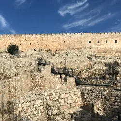 Ancient City Walls and Ruins - Halhul