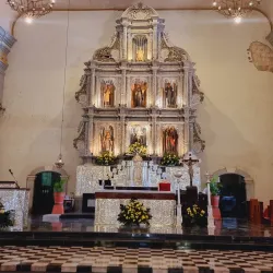 Santa Monica Church and Baluarte - Roxas