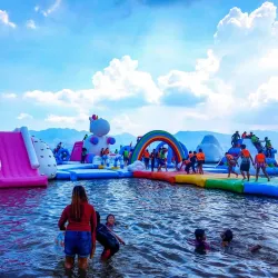 Inflatable Island - Subic Bay Freeport Zone
