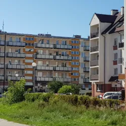 Beautiful landscape of Kozienice