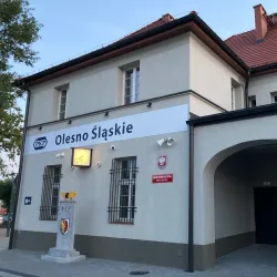 Olesno Railway Station - Olesno