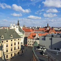 Wroclaw University and Mathematical Tower - Wroclaw