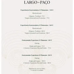 Gastronomy Experiences - Amarante