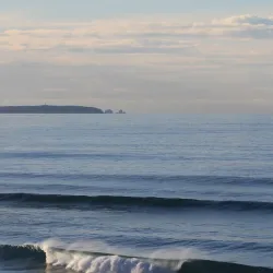 Surfing at Supertubos Beach - Peniche