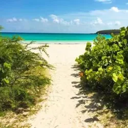 Playa Caracas (Red Beach) - Vieques