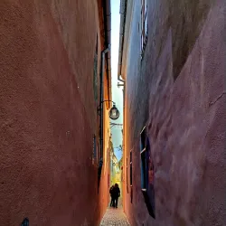 Rope Street (Strada Sforii) - Brasov