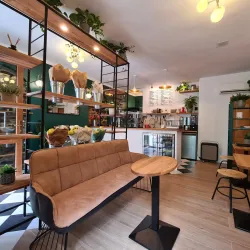 Café and Artisan Shops in the Main Square - Sighisoara