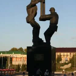 Monument to the Oil Workers - Almetyevsk (Al'met'yevsk)